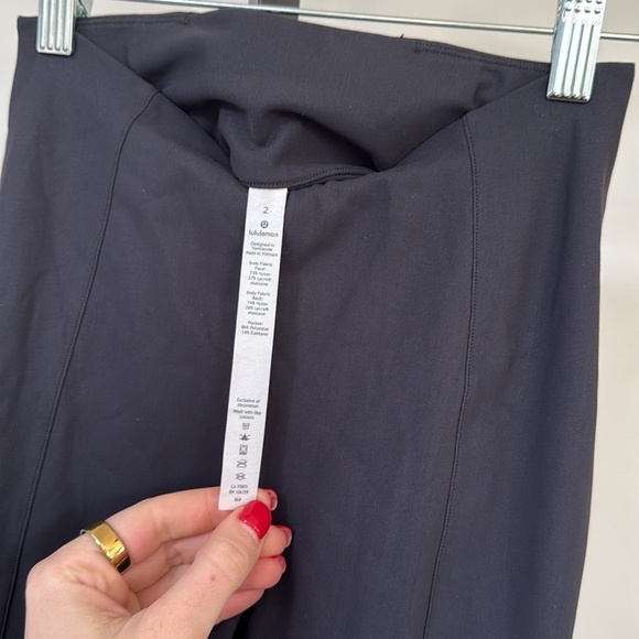 Lululemon trouser leggings size 2 - Picture 4 of 6